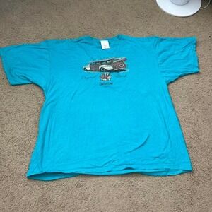 Vintage Catalina Island blue surf tee Size XL